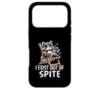 Custodia per iPhone 17 Pro Io esisto per dispetto Trash Panda Procione Animale Dispettoso