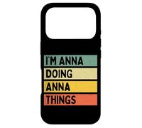 Custodia per iPhone 17 Pro Io sono Anna Doing Anna Cose Divertente Citazione Personalizzata