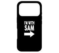 Custodia per iPhone 17 Pro Io sono con nome della maglietta SAM