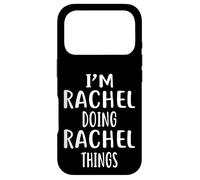 Custodia per iPhone 17 Pro Io sono Rachel Doing Rachel Things Maglietta Rachel Camicia Rachel