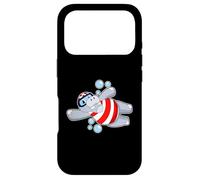 Custodia per iPhone 17 Pro Ippopotamo Subacqueo Occhialini da nuoto Immersione