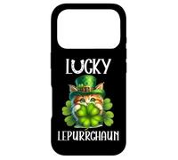 Custodia per iPhone 17 Pro Irish Cat St Patricks Funny Catricks Feline Lucky Shenanigan