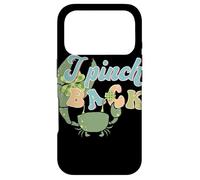 Custodia per iPhone 17 Pro Irish Punch Back Shamrock Crab Lucky St Patricks Art