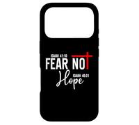 Custodia per iPhone 17 Pro Isaiah 40:10 Not Fear Hope Isaiah 40:31 God Faith Over Fear