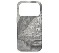Custodia per iPhone 17 Pro Isola di Capri Napoli Campania Italia disegno matita vintage