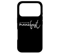 Custodia per iPhone 17 Pro Ispiratrice Tu sei ciò che manifesti Donne motivazionali