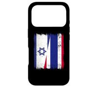 Custodia per iPhone 17 Pro Israele Thailandia Mezza bandiera Israeliana Thai Roots