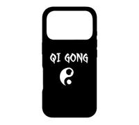 Custodia per iPhone 17 Pro Istruttore di Qi Gong, studenti di Qi Gong, calligrafia Qi Gong