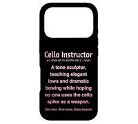 Custodia per iPhone 17 Pro Istruttore di violoncello