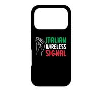Custodia per iPhone 17 Pro Italian Wireless Signal Connessione A Internet Gesto Manuale