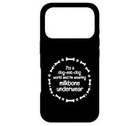 Custodia per iPhone 17 Pro It's A Dog Eat Dog World - Biancheria intima Milkbone
