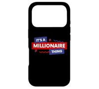 Custodia per iPhone 17 Pro It's A Millionaire Thing Rich Person Entrepreneur Quote