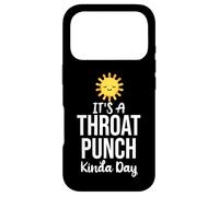 Custodia per iPhone 17 Pro Its a Throat Punch Kinda Day It's a Throat Punch Kind of Day