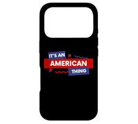 Custodia per iPhone 17 Pro It's an American Thing Funny USA Freedom Democracy Patriot
