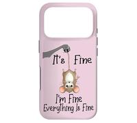 Custodia per iPhone 17 Pro It's fine I'm fine everything is fine funny Cute Mouse Rat