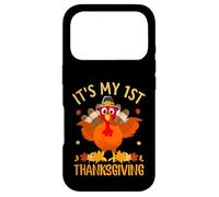 Custodia per iPhone 17 Pro It's My 1st Thanksgiving Turkey Thankful For Family