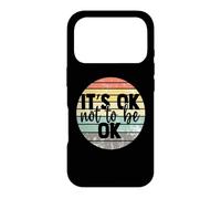 Custodia per iPhone 17 Pro It's ok not to be ok Vintage Mental Health Awareness