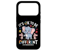 Custodia per iPhone 17 Pro It's OK To Be Different Autism Awareness Elephant Kids