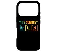 Custodia per iPhone 17 Pro It's Science Bruh Periodic Table of Elements Funny Meme