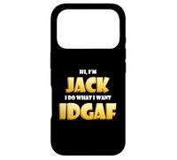 Custodia per iPhone 17 Pro Jack Costume IDGAF Funny Meme Halloween Costume For Jacks