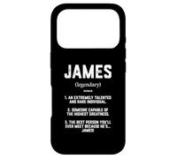 Custodia per iPhone 17 Pro James Definition Funny Talented Great Cosplay James Jimmy