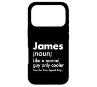 Custodia per iPhone 17 Pro James Like A Normal Guy Only Cooler Legend King Nome