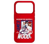 Custodia per iPhone 17 Pro James Wood | Giocatori di baseball MLB Washington | MLBJWO203M