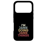 Custodia per iPhone 17 Pro Janie Name Janie Personalized Name First Given