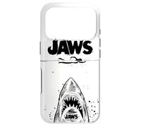 Custodia per iPhone 17 Pro Jaws 50th Anniversary Poster Black & White Sketch 2-Sided