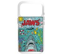 Custodia per iPhone 17 Pro Jaws 50th Anniversary Poster Comic Chaos Style 2-Sided