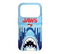 Custodia per iPhone 17 Pro Jaws 50th Anniversary Poster Drip Art Front & Back