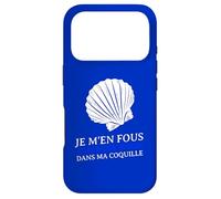 Custodia per iPhone 17 Pro Je m'en fous parce que je suis dans ma coquille timide