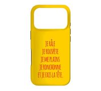 Custodia per iPhone 17 Pro Je râle je rouspète je me plains je ronchonne fais la tête