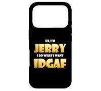 Custodia per iPhone 17 Pro Jerry Costume IDGAF Funny Meme Halloween Costume For Jerrys