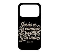 Custodia per iPhone 17 Pro Jesus Es El Camino La Verdad Y La Vida Cristiano Spagnolo