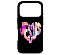 Custodia per iPhone 17 Pro "Jesus Heart" Christian Faith Inspirational