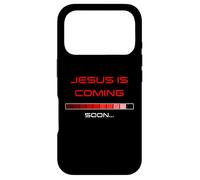 Custodia per iPhone 17 Pro JESUS is Coming Soon - Rapture Warning Progress Bar Graphic