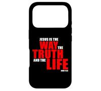 Custodia per iPhone 17 Pro JESUS is the WAY the TRUTH and the LIFE - John 14:6 Bible