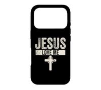 Custodia per iPhone 17 Pro Jesus Loves me Christian Religious Jesus Christian His/Her