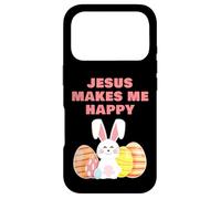 Custodia per iPhone 17 Pro JESUS Makes Me Happy - Girls & Women Easter Christian Faith