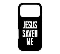 Custodia per iPhone 17 Pro Jesus Saved Me