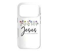 Custodia per iPhone 17 Pro Jesus the Way Truth the Life Christian Bible Verse John 14:1