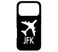 Custodia per iPhone 17 Pro JFK AEROPORTO CODICE BAGAGLIO ETICHETTA NEW YORK CITY USA