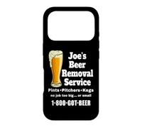 Custodia per iPhone 17 Pro Joe's Beer Removal Service Joey Joseph divertente bere birra