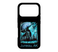Custodia per iPhone 17 Pro Juneau Alaska Howling Wolf Moon Forest Nature Lover