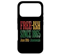 Custodia per iPhone 17 Pro Juneteenth Free-ish Since 1865 Freedom Day