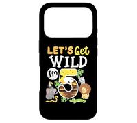 Custodia per iPhone 17 Pro Jungle Safari Let's Get Wild 5th Birthday Zoo 5 Anni Kid