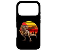 Custodia per iPhone 17 Pro Jurassic T Rex Baseball Retro Vintage World Divertente Dinosauro