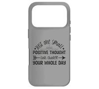 Custodia per iPhone 17 Pro Just One Small Positive Thought Citazione motivazionale