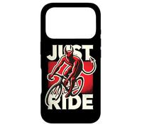 Custodia per iPhone 17 Pro Just Ride Devil Cycling Bicycle Rider Road Bike Racer